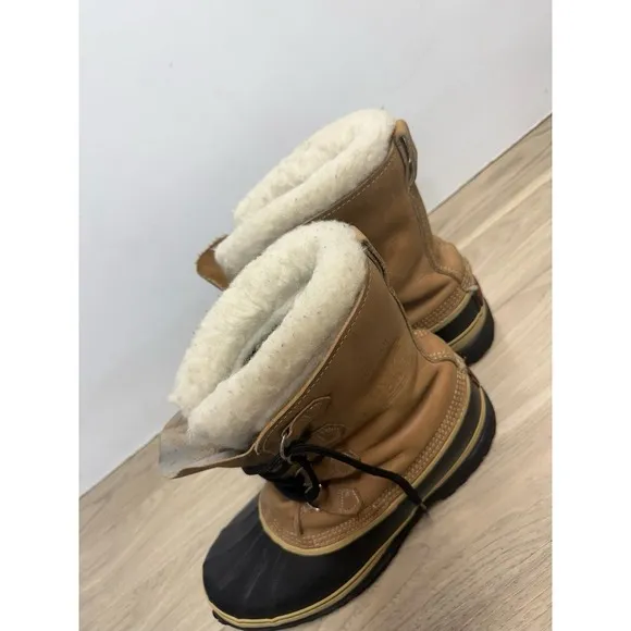Sorel Caribou Men's Boots Virgin Wool Insulated Size 13 Made in Canada