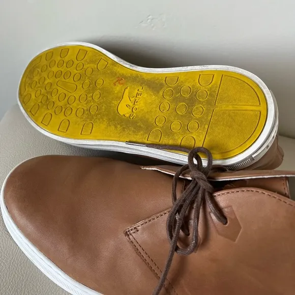 SOREL Caribou Mod Waterproof Leather Chukka Boots Mens Size 11