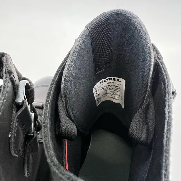 Sorel Caribou X Lace Up Waterproof Boots In Black