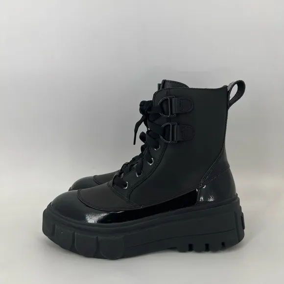 Sorel Caribou X Lace Up Waterproof Boots In Black