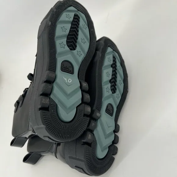 Sorel Caribou X Lace Up Waterproof Boots In Black