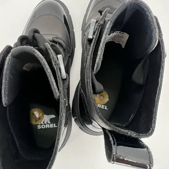 Sorel Caribou X Lace Up Waterproof Boots In Black