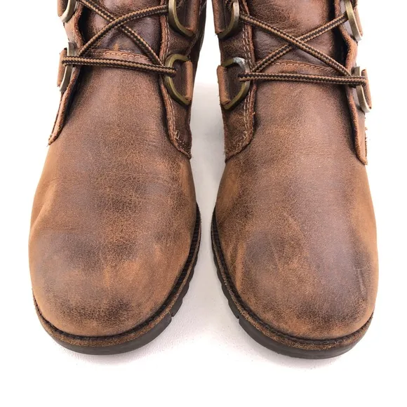 Sorel 'Cate Lace' Waterproof Ankle Boots 9.5