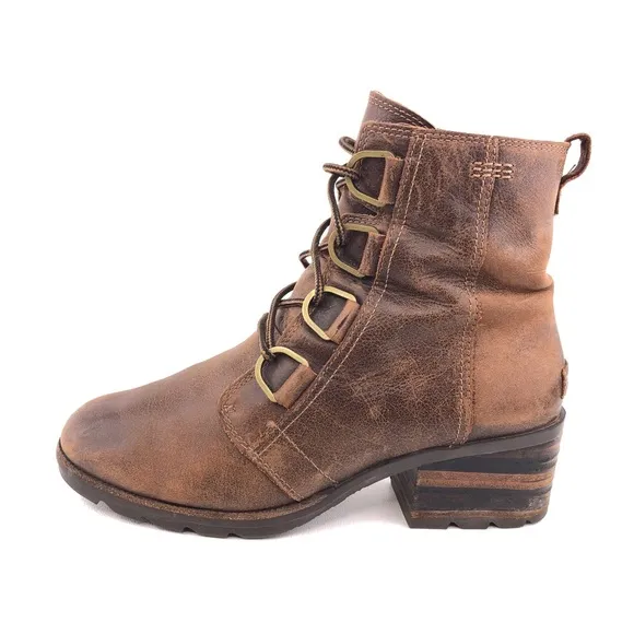 Sorel 'Cate Lace' Waterproof Ankle Boots 9.5