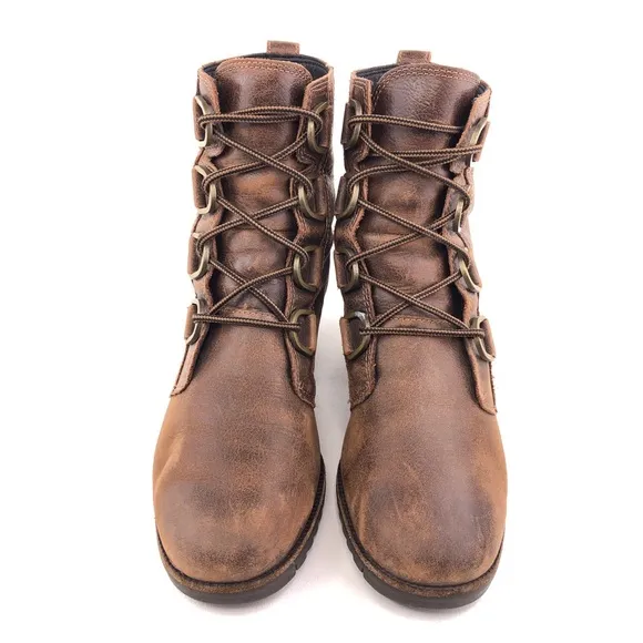 Sorel 'Cate Lace' Waterproof Ankle Boots 9.5