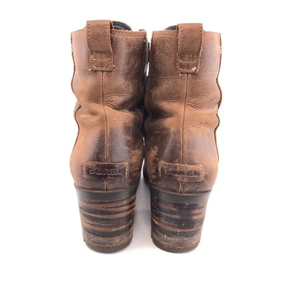 Sorel 'Cate Lace' Waterproof Ankle Boots 9.5