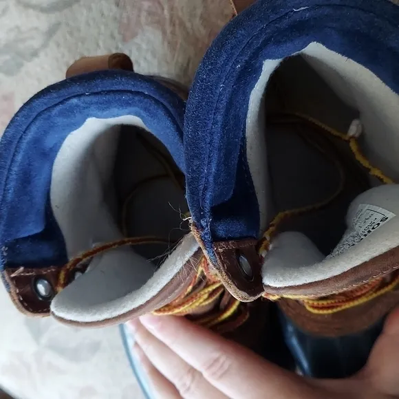 Sorel Cheyanne Leather Duck Boots Size 7