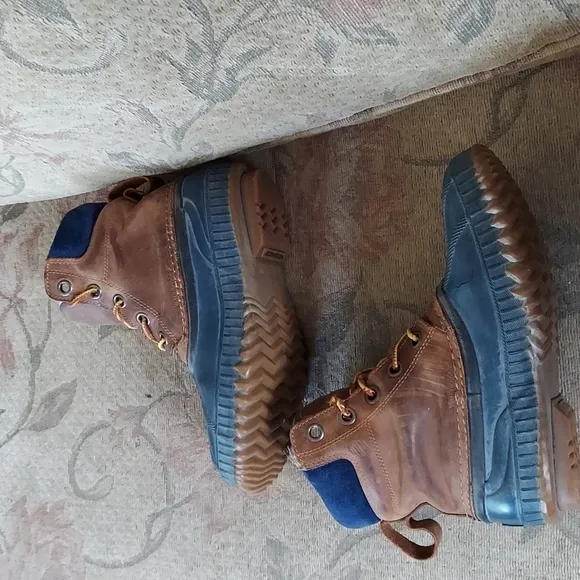 Sorel Cheyanne Leather Duck Boots Size 7
