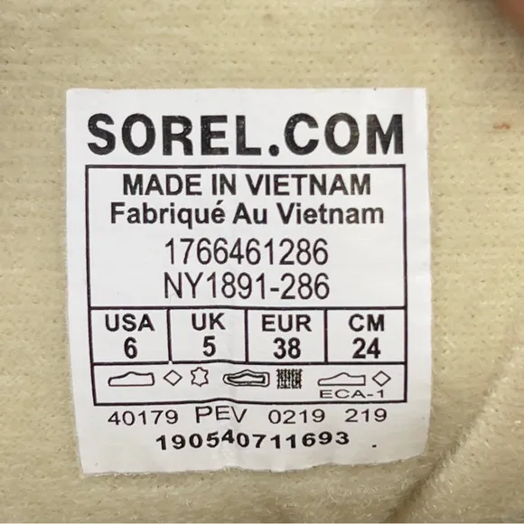 Sorel Cheyanne Waterproof Duck Boots.