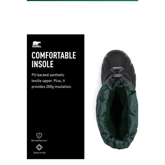 Sorel Children's Flurry‎ Snow Boot in Spruce/Grill, Size 8 NIB