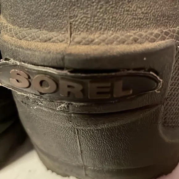 Sorel Coldpac Zip Up Brown Boots Size 10