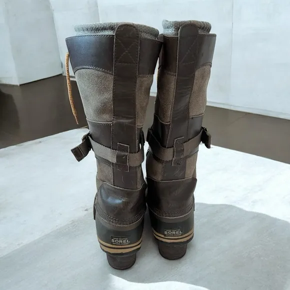 Sorel conquest Carly Boots Size 10