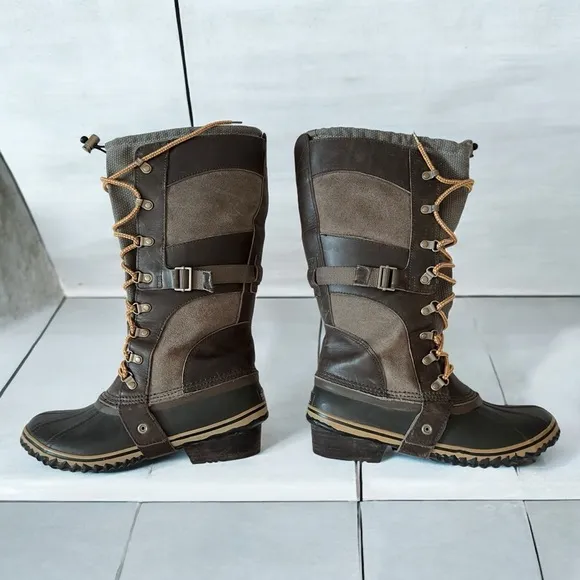 Sorel conquest Carly Boots Size 10
