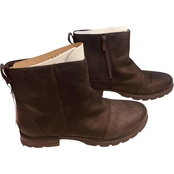 Sorel Emelie III Zip Chelsea Ankle Boots