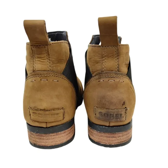 Sorel EMELIE Women's Waterproof Chelsea Bootie Size 9
