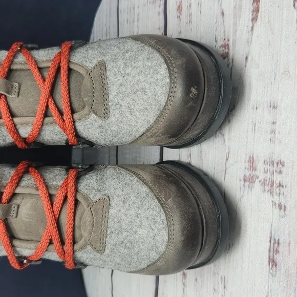 SOREL | EUC Tall Block Heeled Hiker Boots Blake Lace Size US 7.5