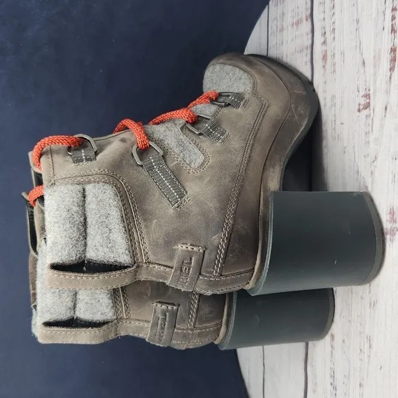 SOREL | EUC Tall Block Heeled Hiker Boots Blake Lace Size US 7.5