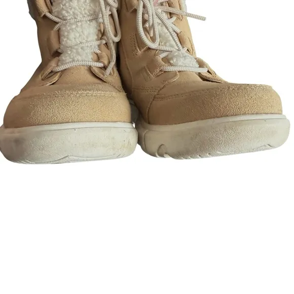 Sorel Explorer Next Carnival Waterproof Boots Women 7 Tan Outdoor Hiking Lace Up