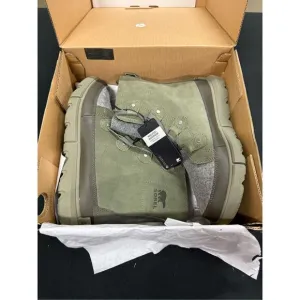 Sorel Explorer Next Joan Waterproof Boots 9.5 Stone Green Alpine Tundra