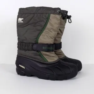 Sorel Flurry Boots Youth Size 5 Alpine Tundra Insulated Unisex