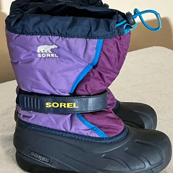 Sorel Flurry Snow Boots Sz 3