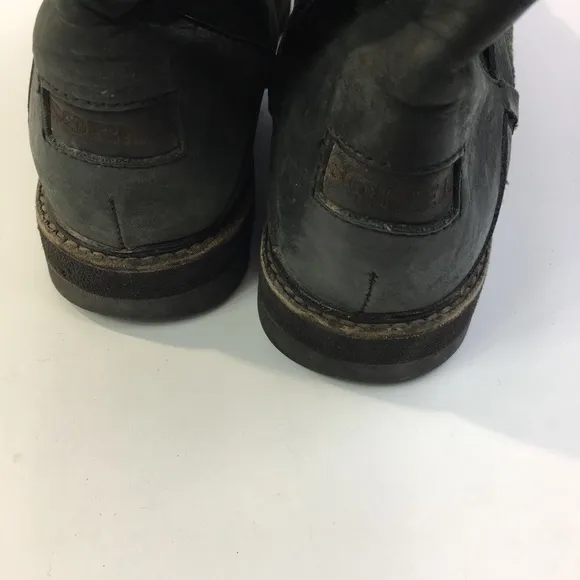 SOREL Forest Green Suede/Leather Riding Boots