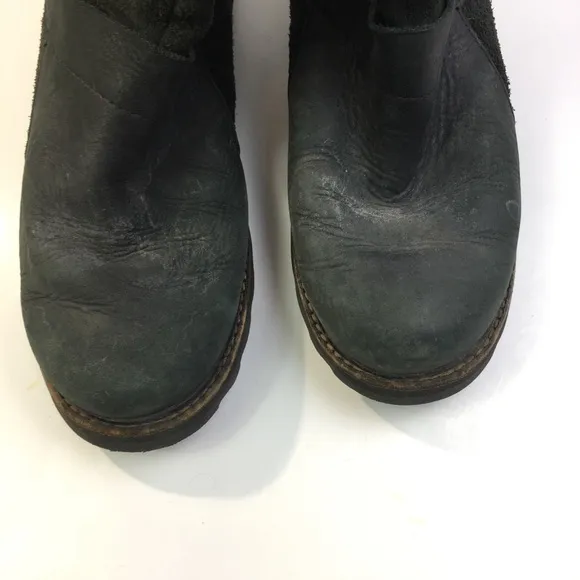 SOREL Forest Green Suede/Leather Riding Boots