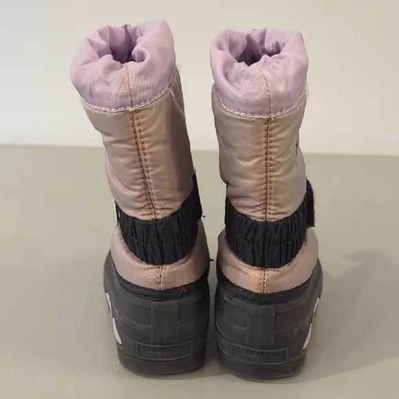 Sorel Girls Flurry Snow Boots Lilac Gray size 7
