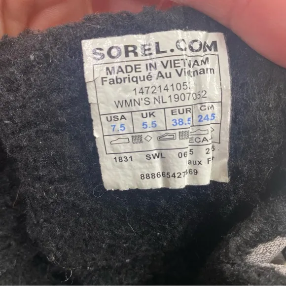 Sorel Gray &amp; Purple Tivoli High Snow Boots