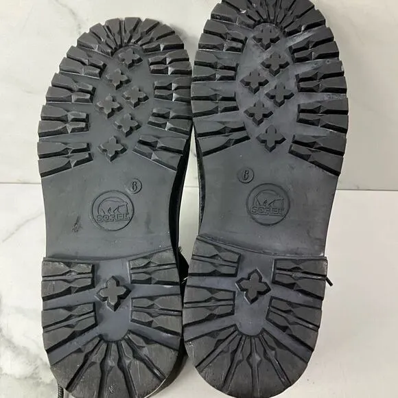 SOREL Gray Suede Duck Boots