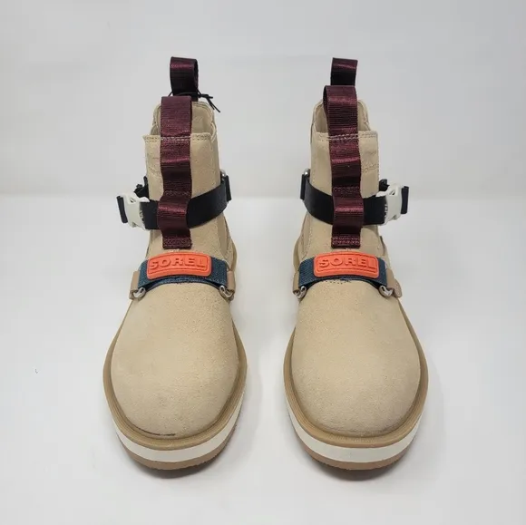 SOREL Hi-Line EQ Chelsea boots women's size 7.5 suede waterproof
