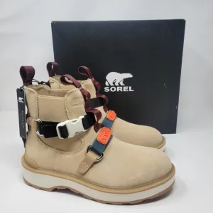 SOREL Hi-Line EQ Chelsea boots women's size 7.5 suede waterproof