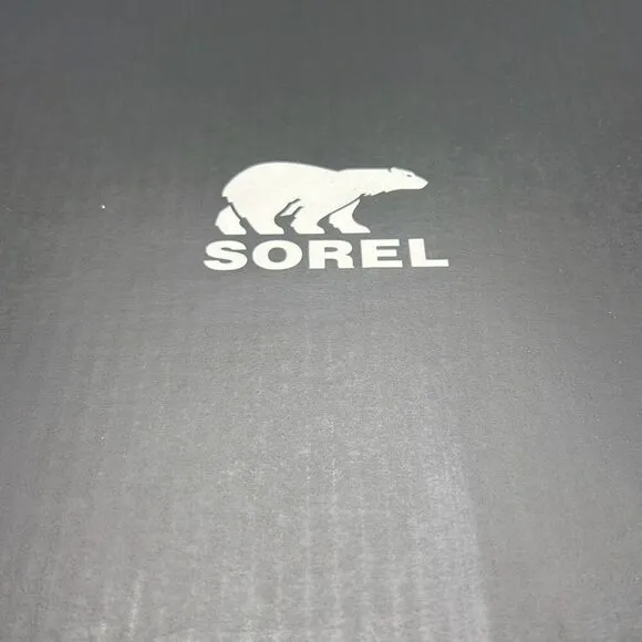 SOREL Hi-Line Heel Lace Chunky heel leather upper casual Boots NWB women 9