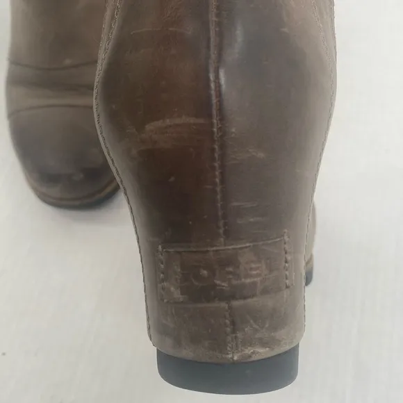 SOREL I Boots Wedge Lea Waterproof Size 9 Tan Black