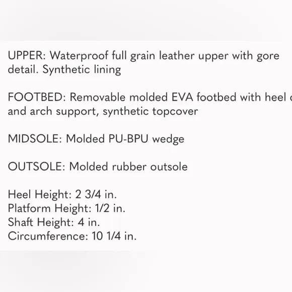 SOREL I Boots Wedge Lea Waterproof Size 9 Tan Black