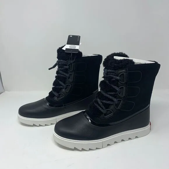 Sorel Joan‎ of Arctic Next Lite Boots Women's 11 Black Sea Salt Waterproof
