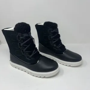 Sorel Joan‎ of Arctic Next Lite Boots Women's 11 Black Sea Salt Waterproof