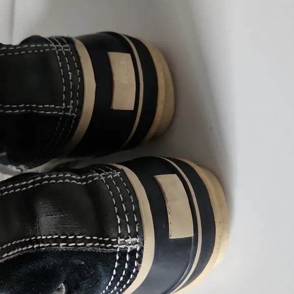 SOREL | Joan Of Arctic NL1540 boots black suede sz 10
