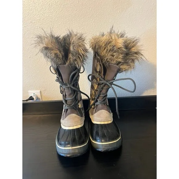 Sorel Joan of Arctic Tall Winter Waterproof Boots Size 8