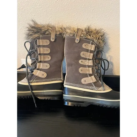 Sorel Joan of Arctic Tall Winter Waterproof Boots Size 8