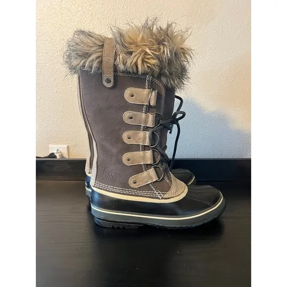 Sorel Joan of Arctic Tall Winter Waterproof Boots Size 8