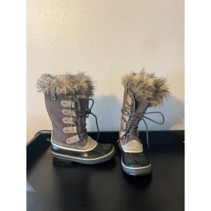 Sorel Joan of Arctic Tall Winter Waterproof Boots Size 8