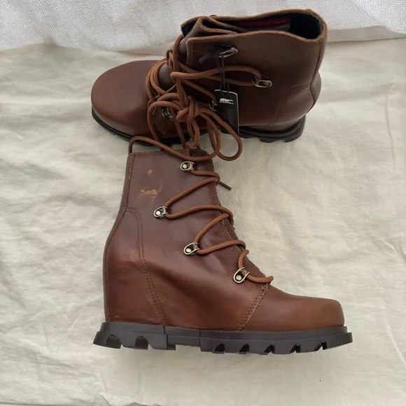 SOREL Joan Of Arctic Waterproof Wedge III Booties Sz 6