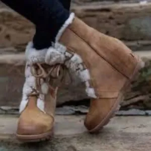 Sorel Joan of Arctic Wedge II Leather Shearling Boots 8