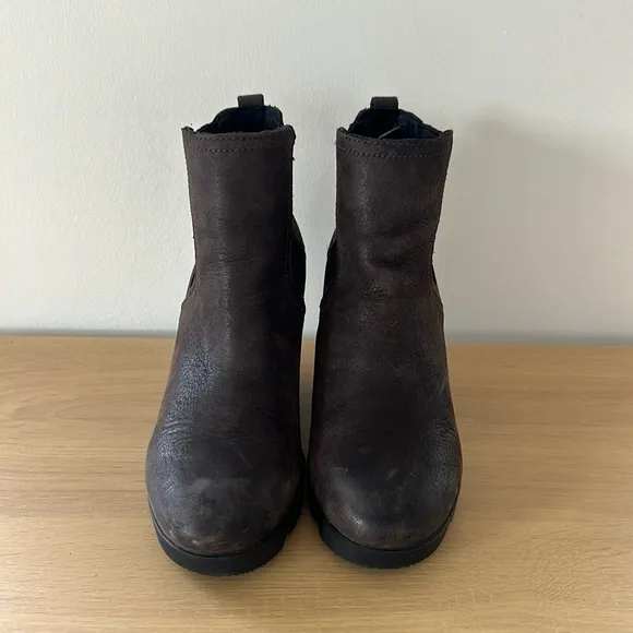 Sorel Joan Uptown Waterproof Leather Chelsea Boots