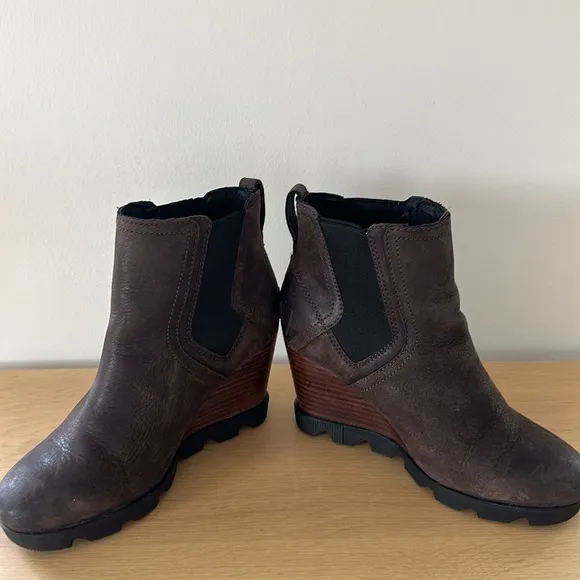 Sorel Joan Uptown Waterproof Leather Chelsea Boots