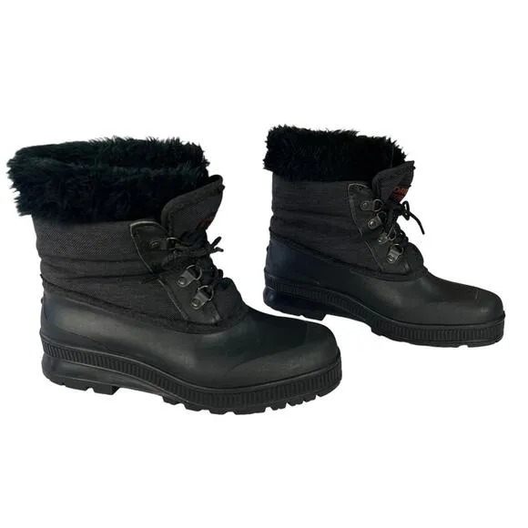 Sorel Kaufman Canada Insulated Rain Snow‎ Boots Womens Size 8