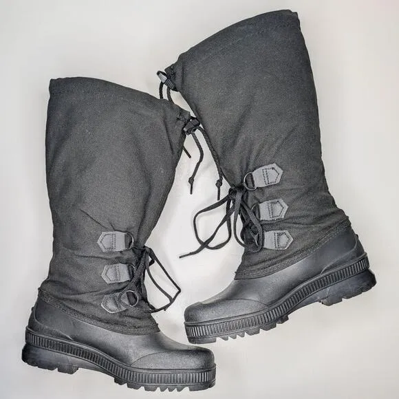 Sorel Kaufman Canada winter snow boots felt lined waterproof women's size 6