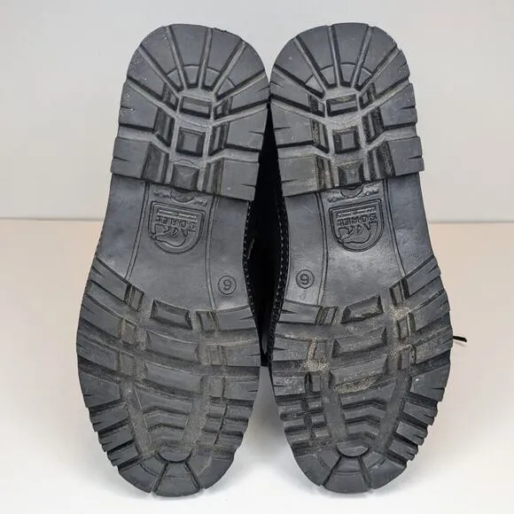 Sorel Kaufman Canada winter snow boots felt lined waterproof women's size 6