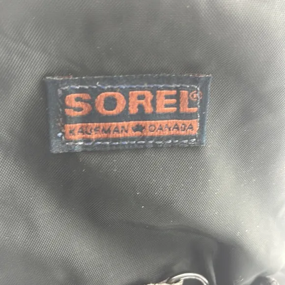Sorel Kaufman Canada Youth Snow Boots Liner Warm Winter Sz 10